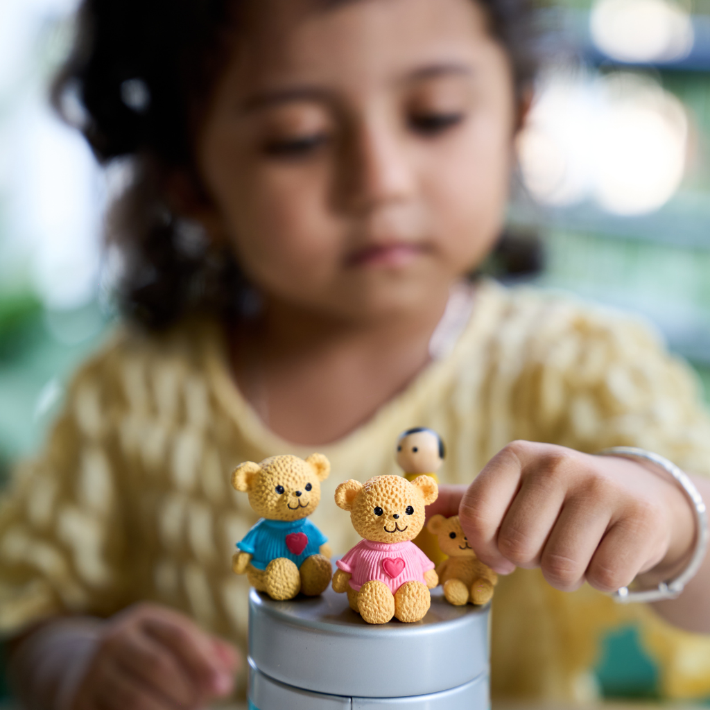 Goldilocks & the Three Bears in a Dabba