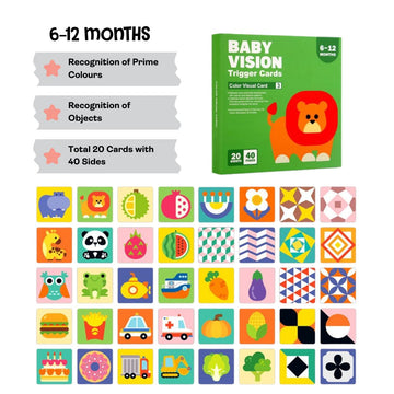 Visual Stimulation Cards 6 - 12 Months