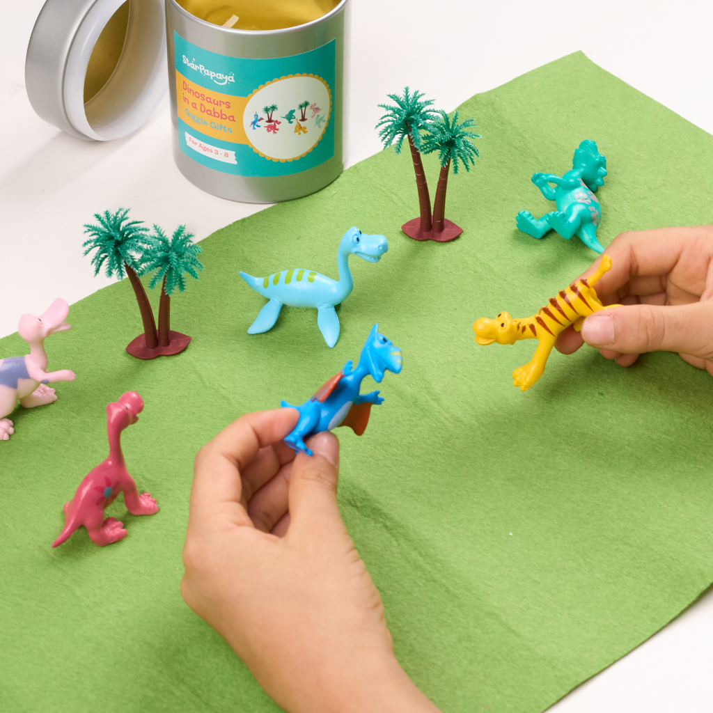 Dinosaurs in a Dabba