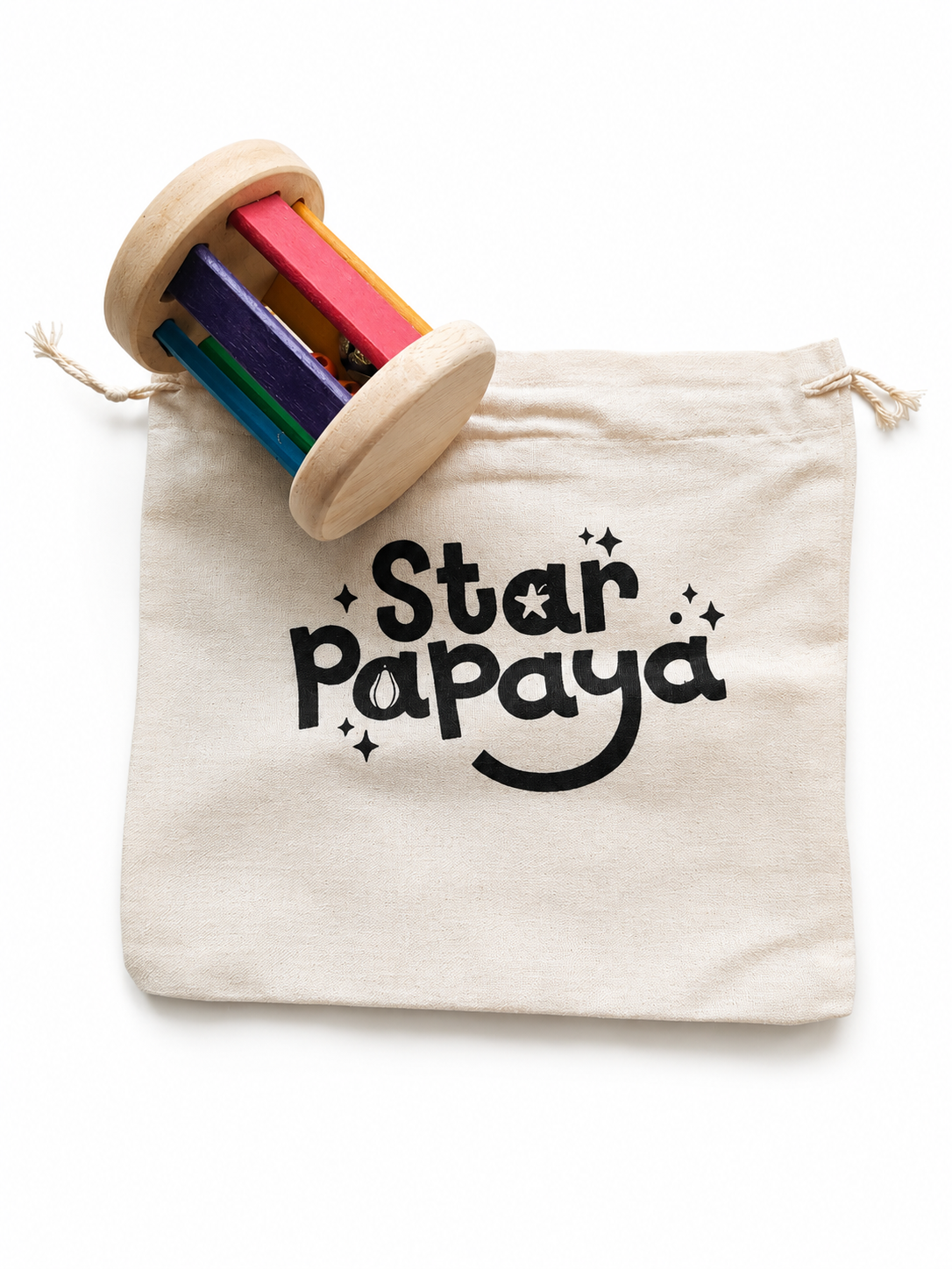 Little Rainbow Wheel Rattle