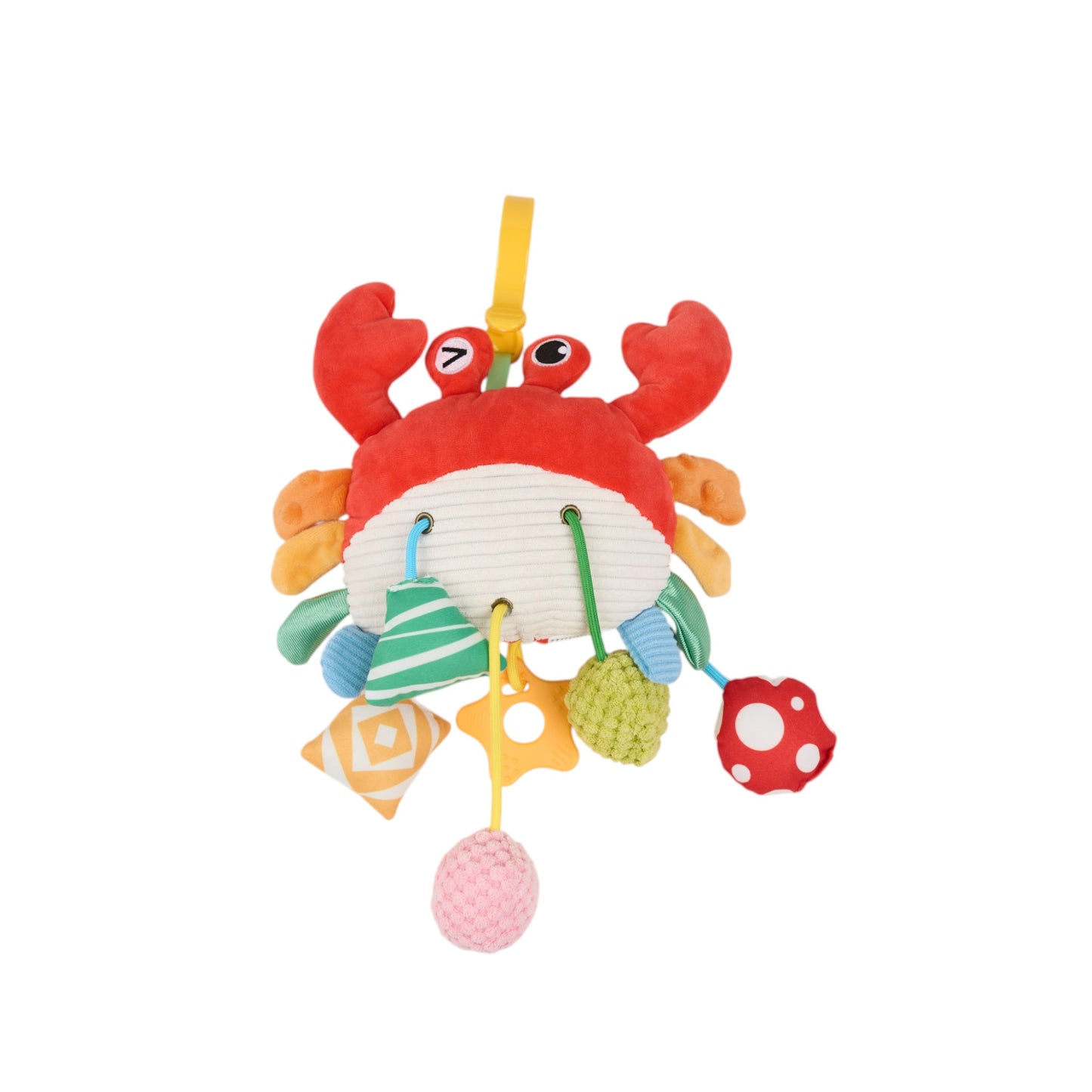 Busy Claws Crab - Plush Sensory Toy