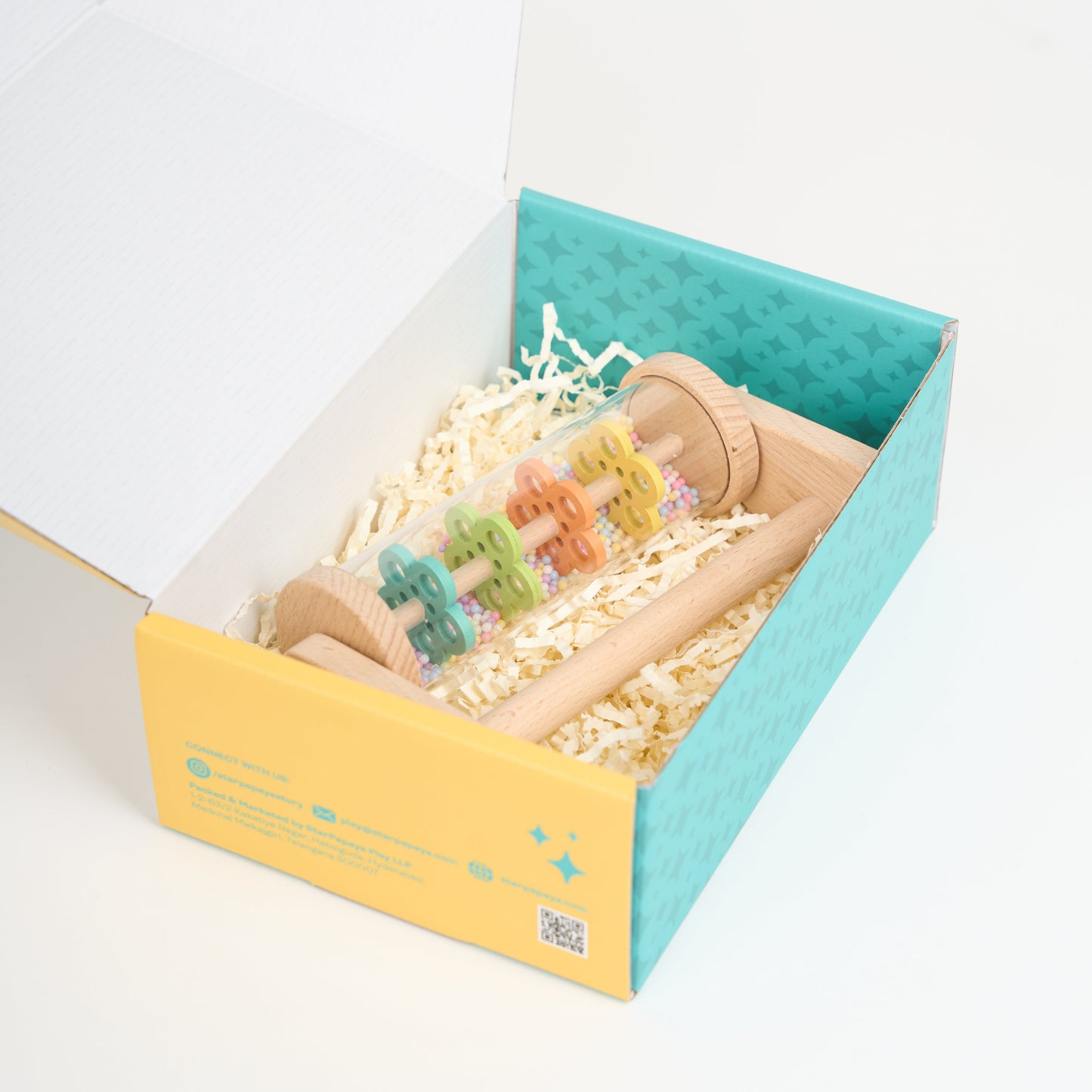 Rainbow Rainmaker Rattle