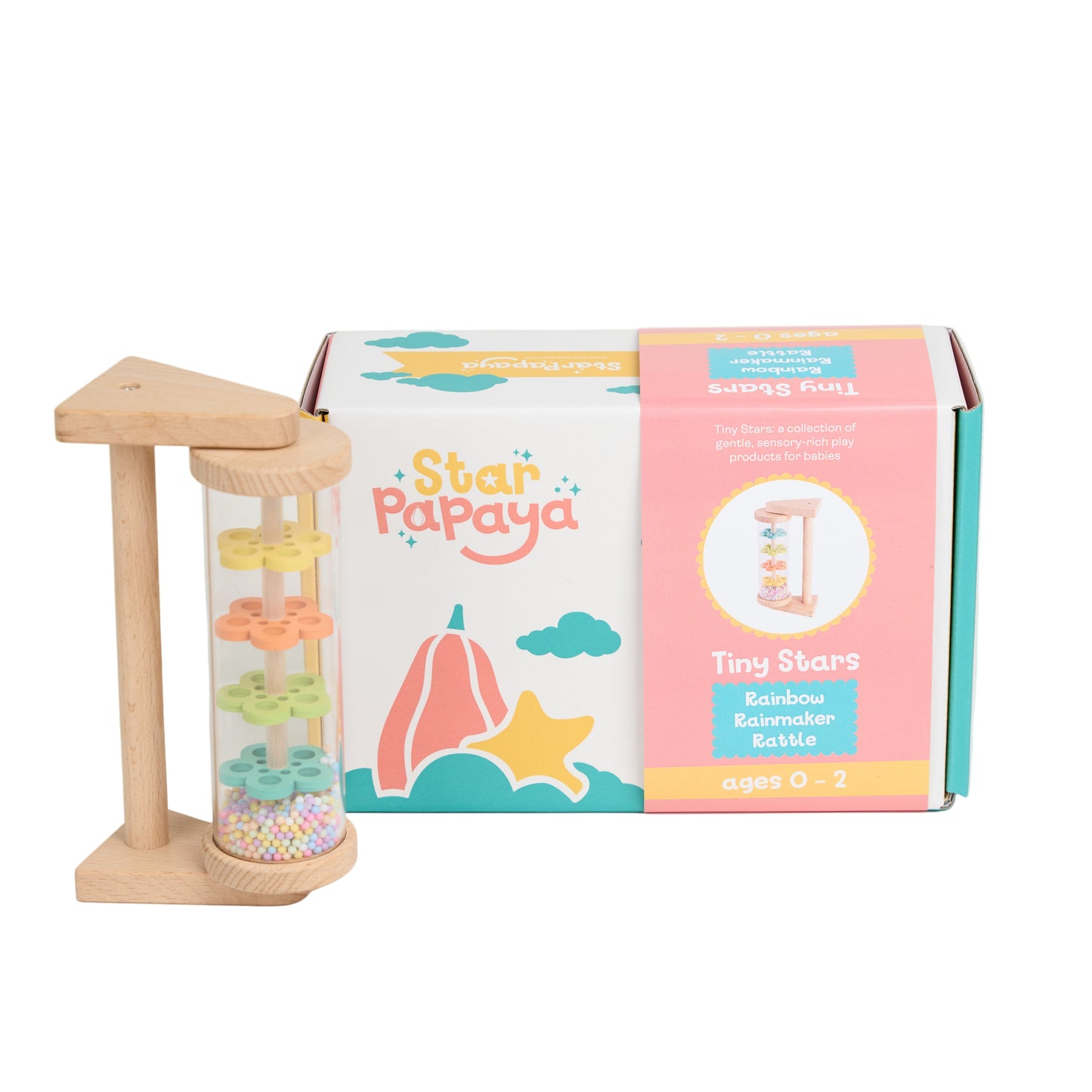 Rainbow Rainmaker Rattle