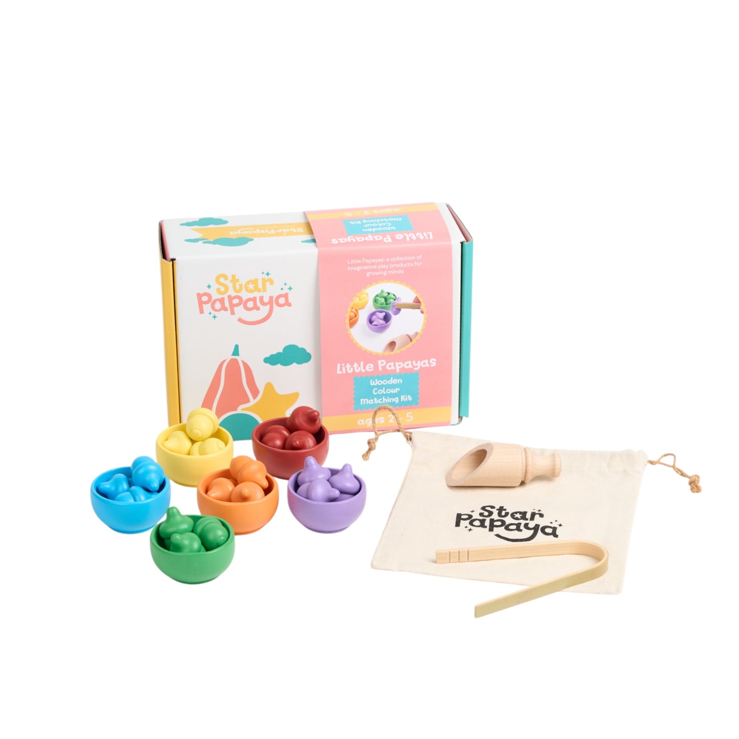 Wooden Colour Matching Kit