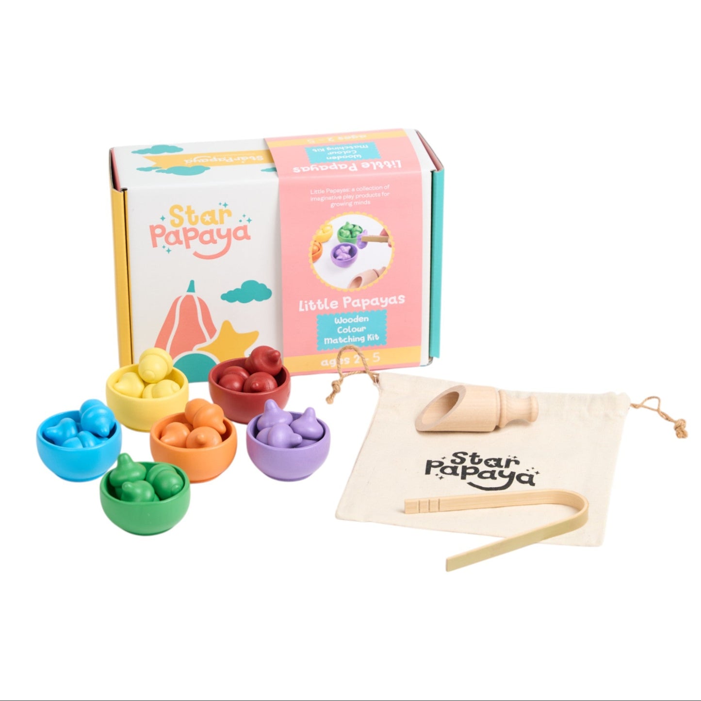 Wooden Colour Matching Kit