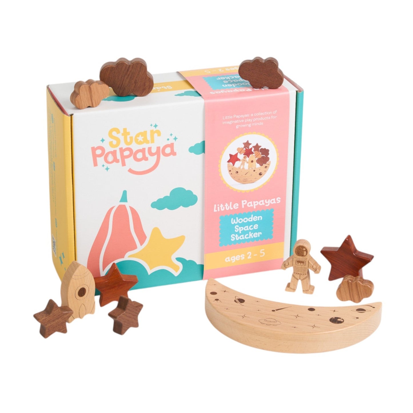 Wooden Space Stacker
