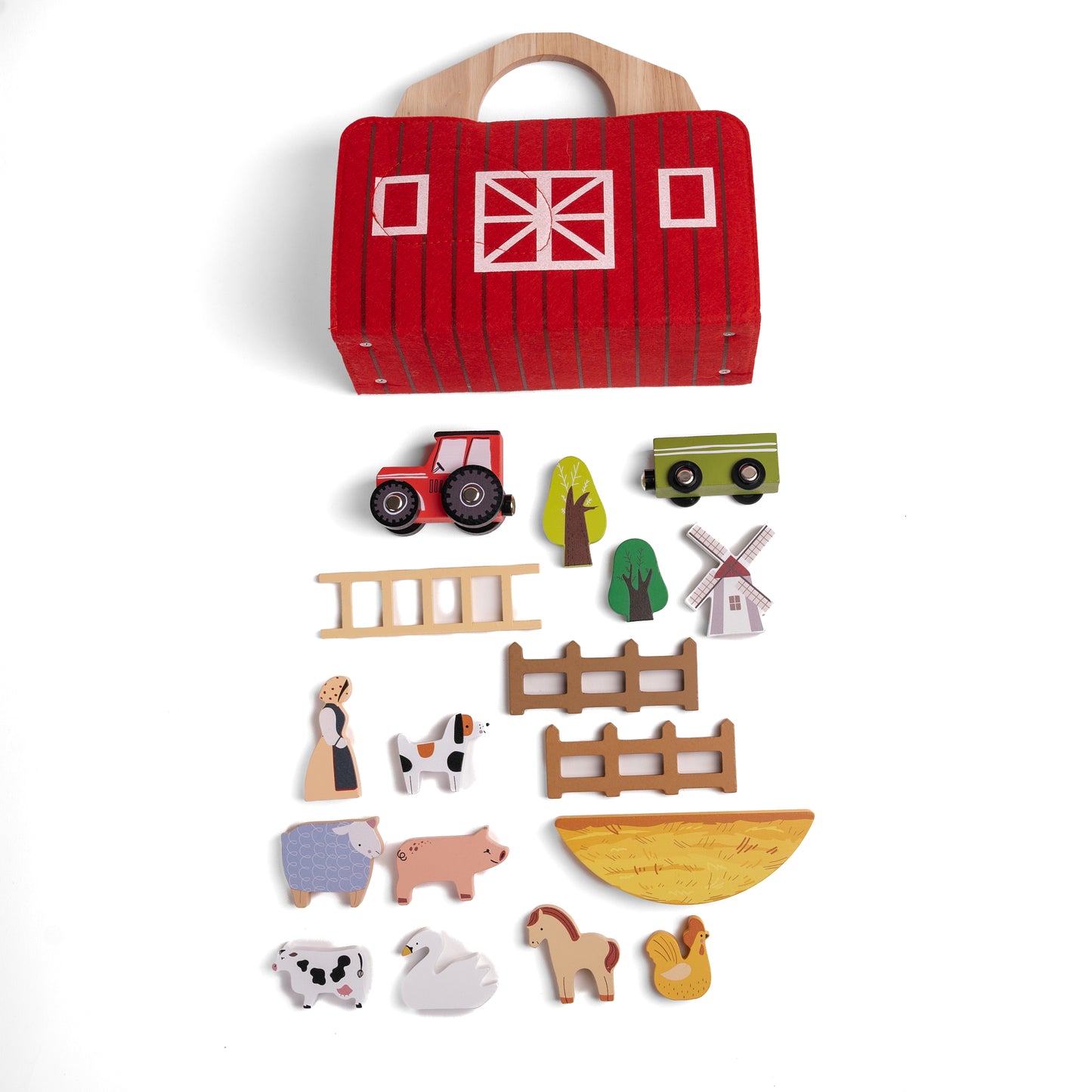 Wooden Farm Set