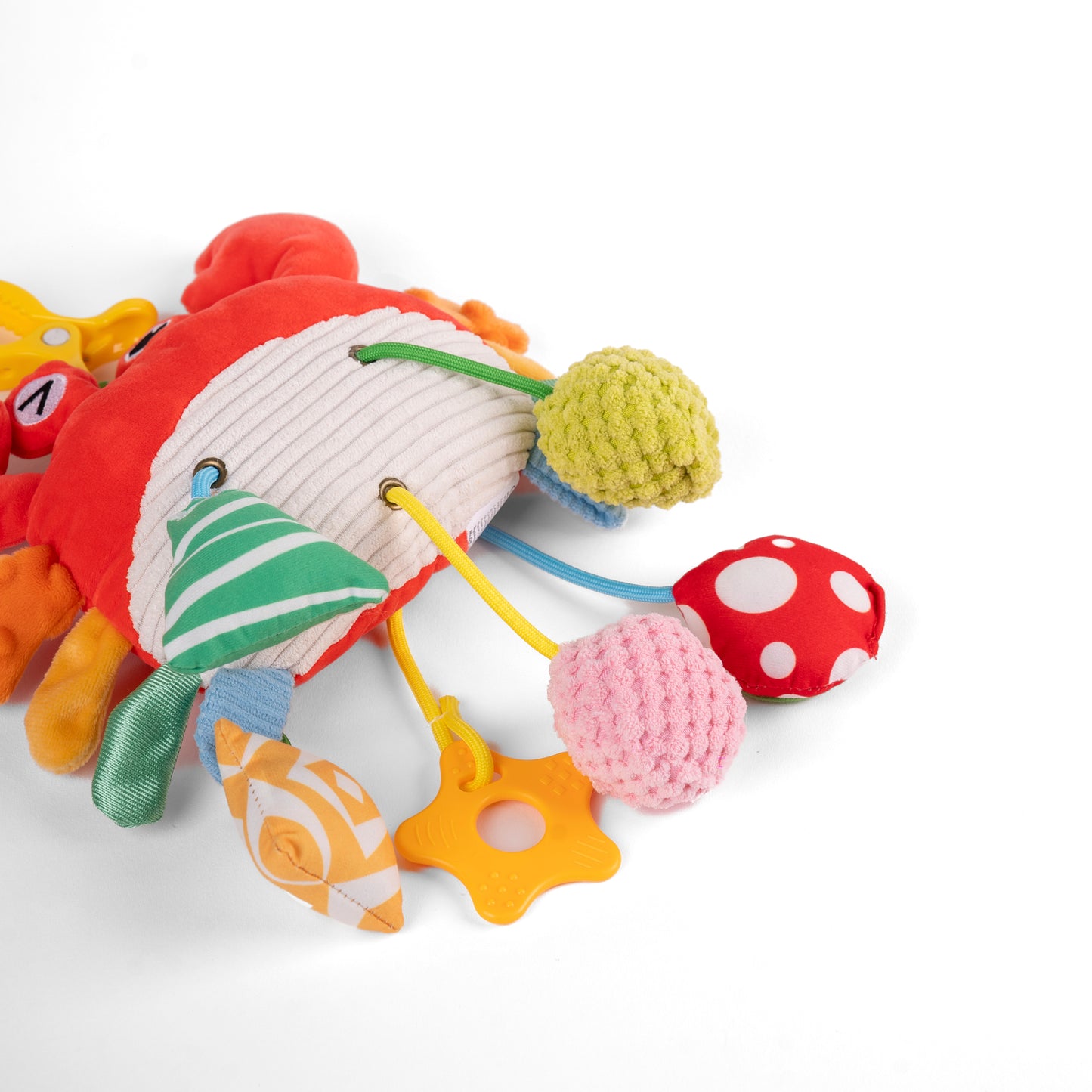 Busy Claws Crab - Plush Sensory Toy