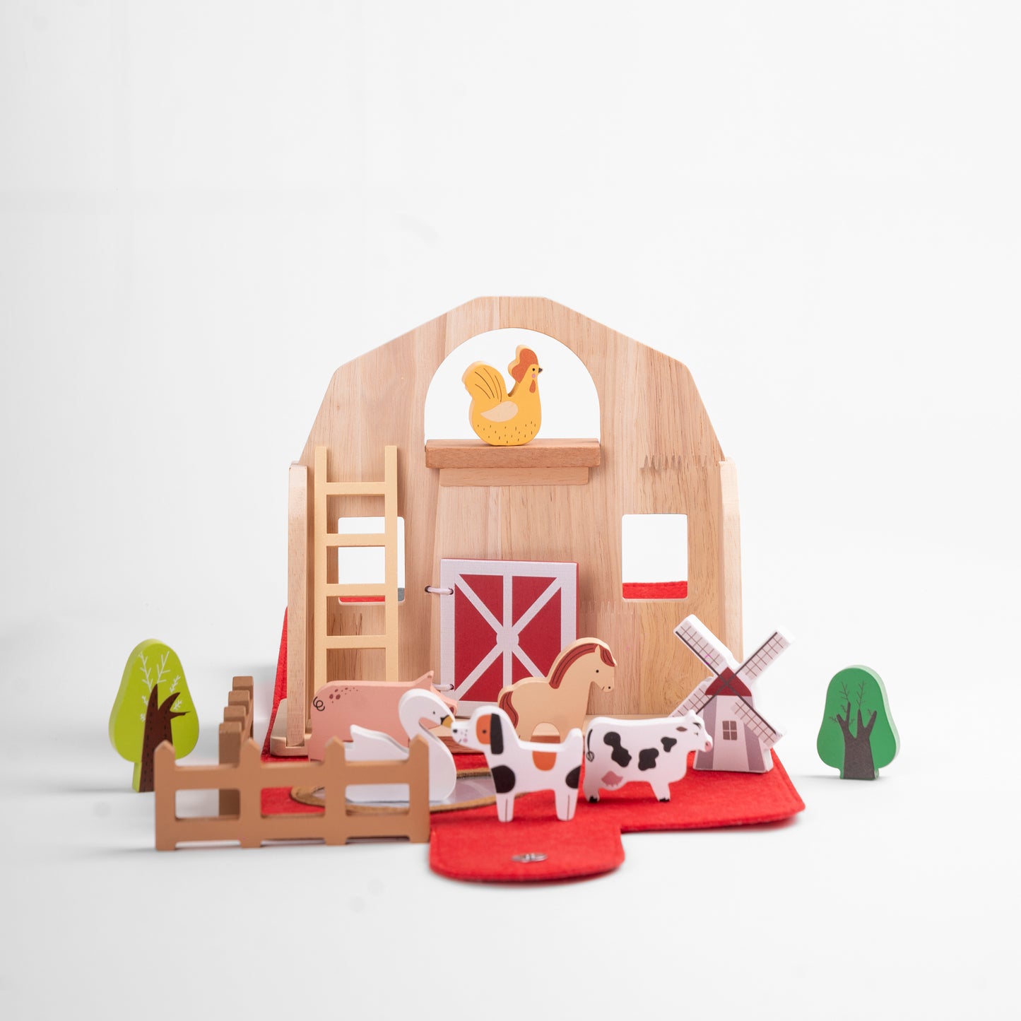 Wooden Farm Set