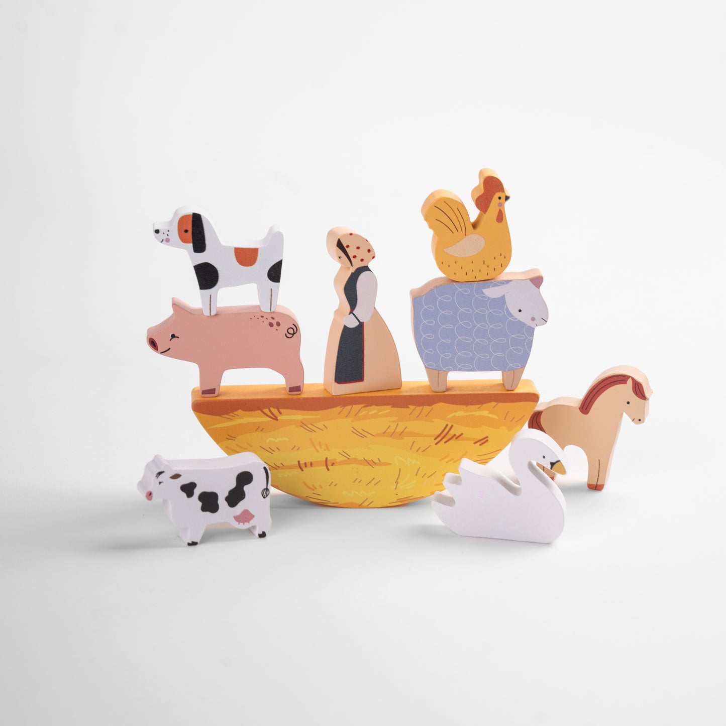 Wooden Farm Set