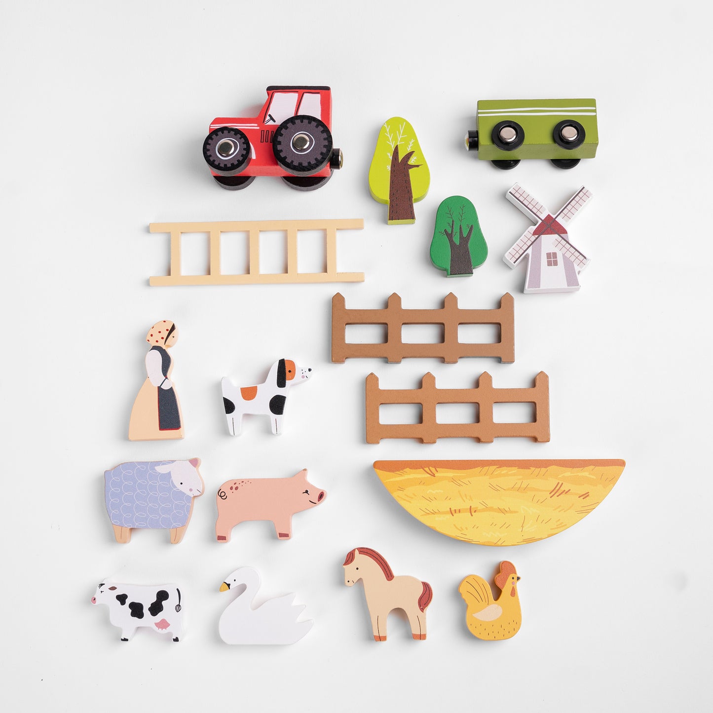 Wooden Farm Set