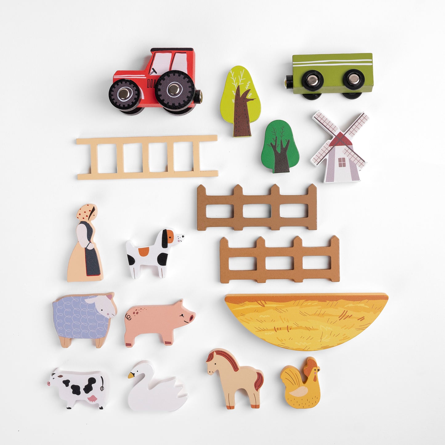 Wooden Farm Set