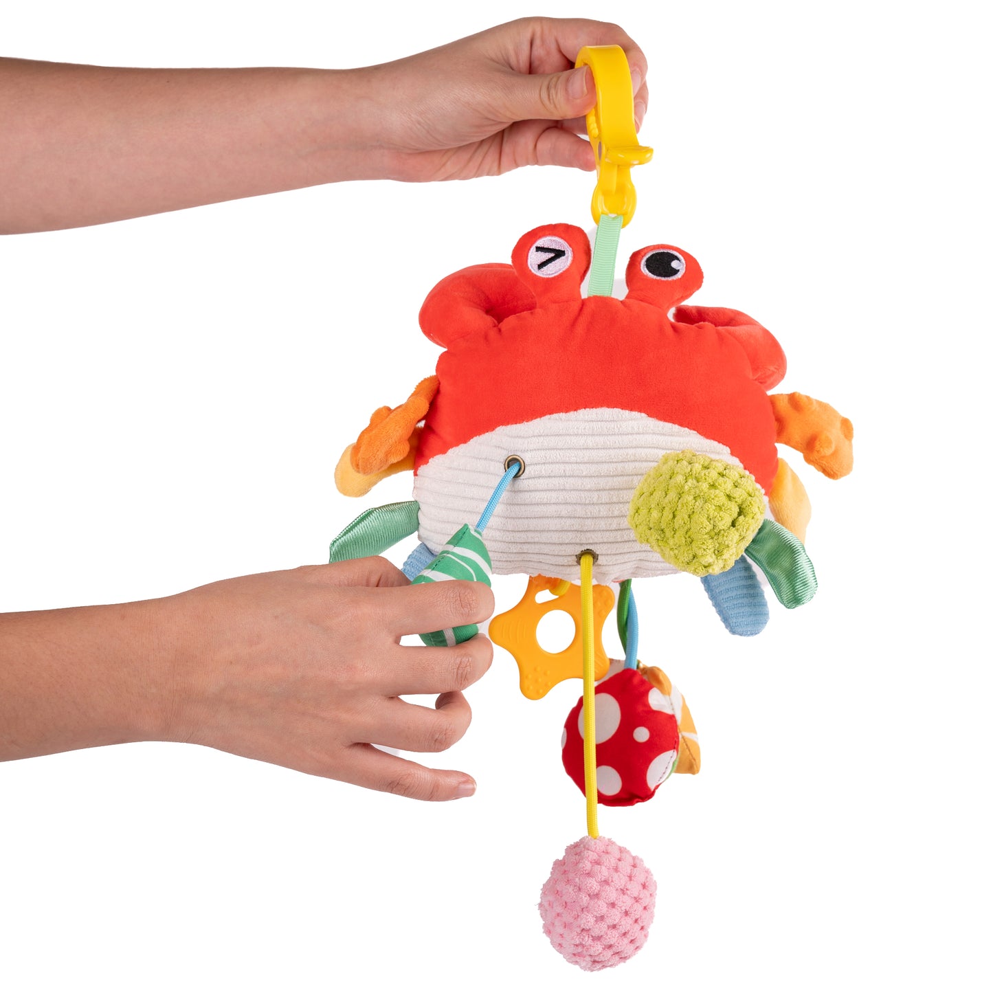 Busy Claws Crab - Plush Sensory Toy