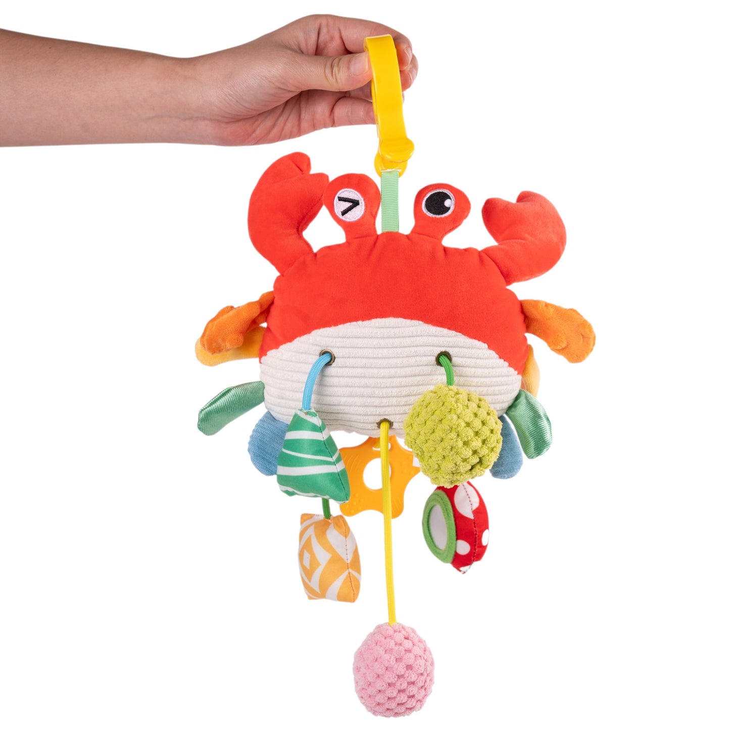 Busy Claws Crab - Plush Sensory Toy