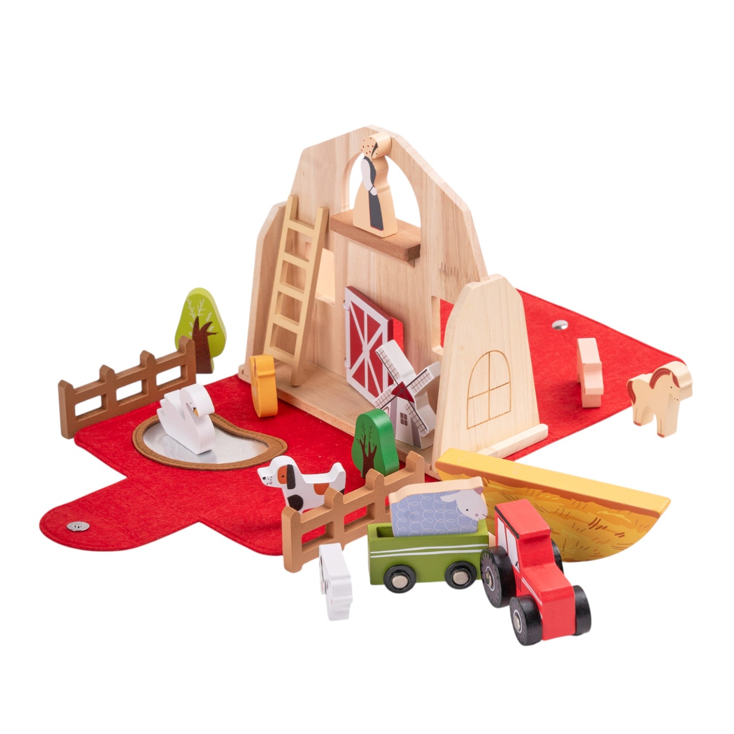 Wooden Farm Set