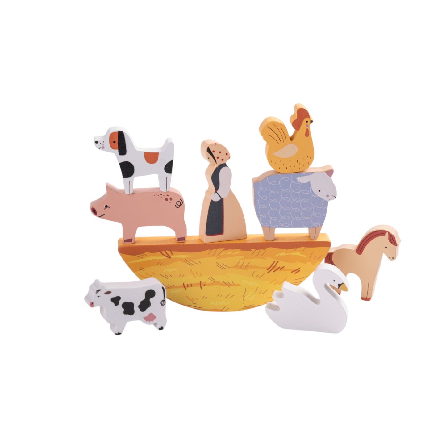 Wooden Farm Set