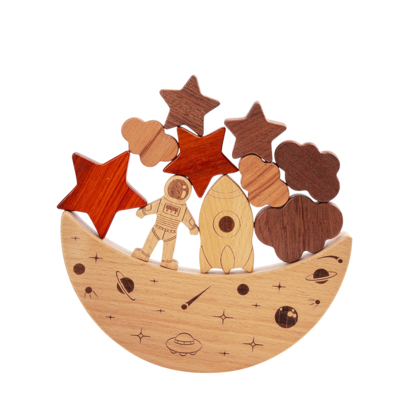 Wooden Space Stacker