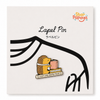 Just One More Page Lapel Pin
