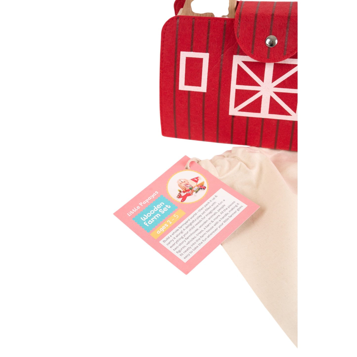 Wooden Farm Set