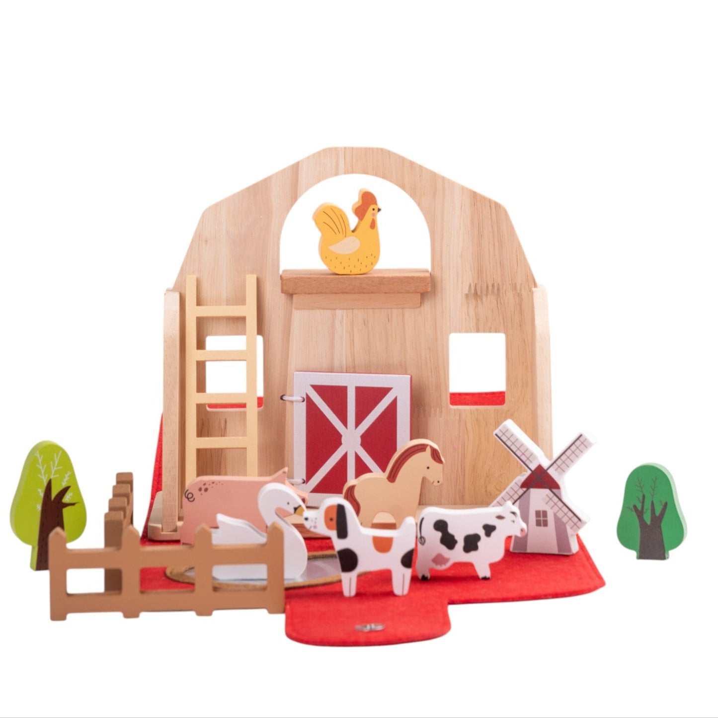 Wooden Farm Set