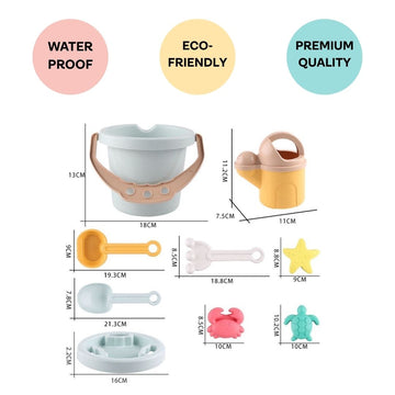 Seaside Beach Toy Set (Wheat Husk)