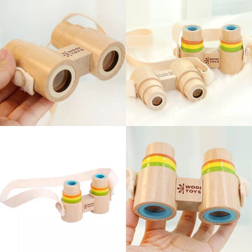 Tiny Explorer Wooden Binoculars