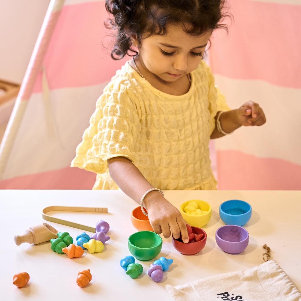 Wooden Colour Matching Kit