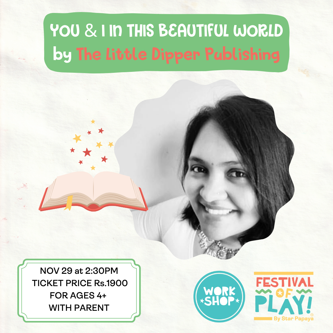 You and I in This Beautiful World - Create your Own Picture Book Workshop (4+ years)