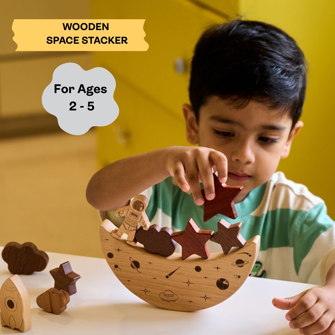 Wooden Space Stacker