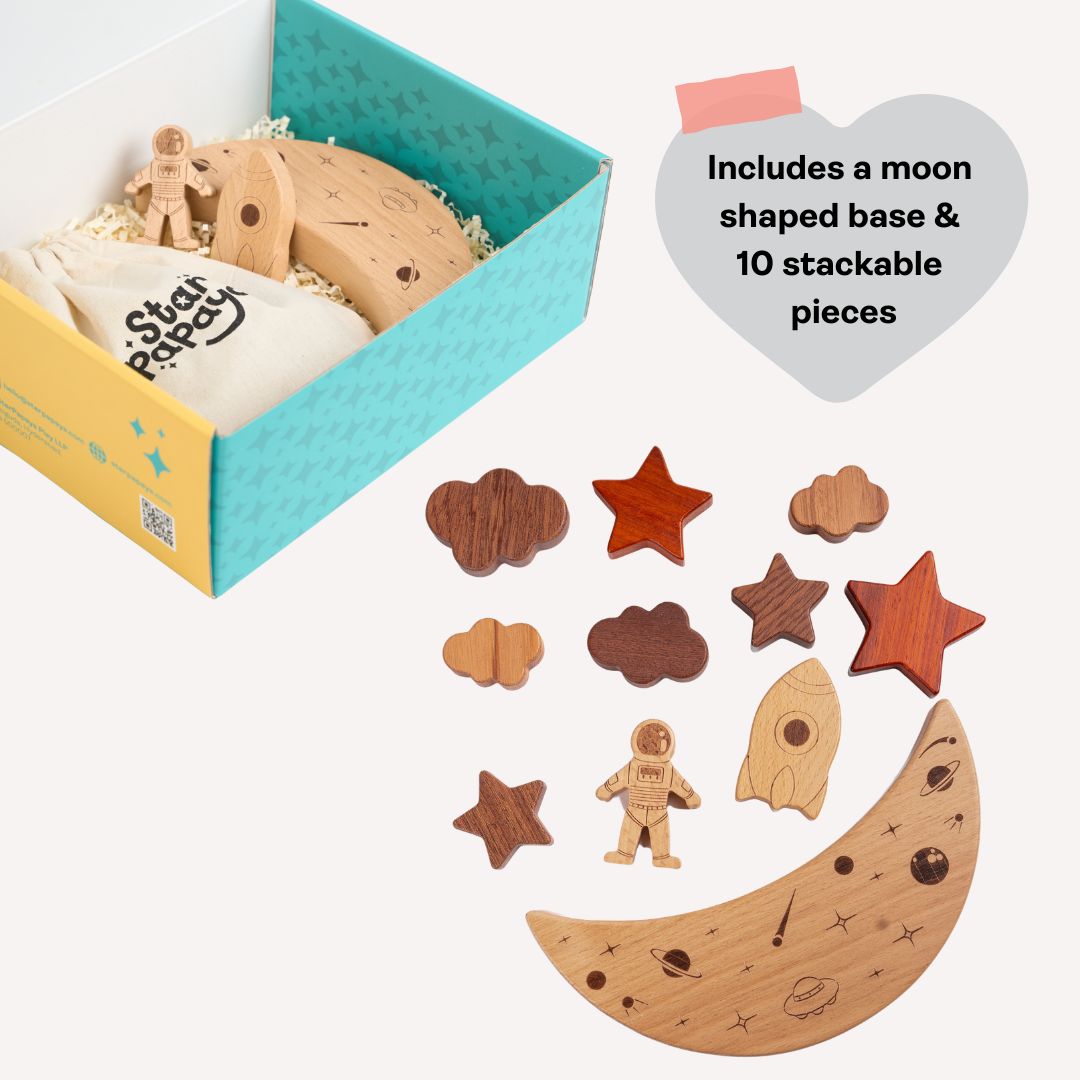 Wooden Space Stacker