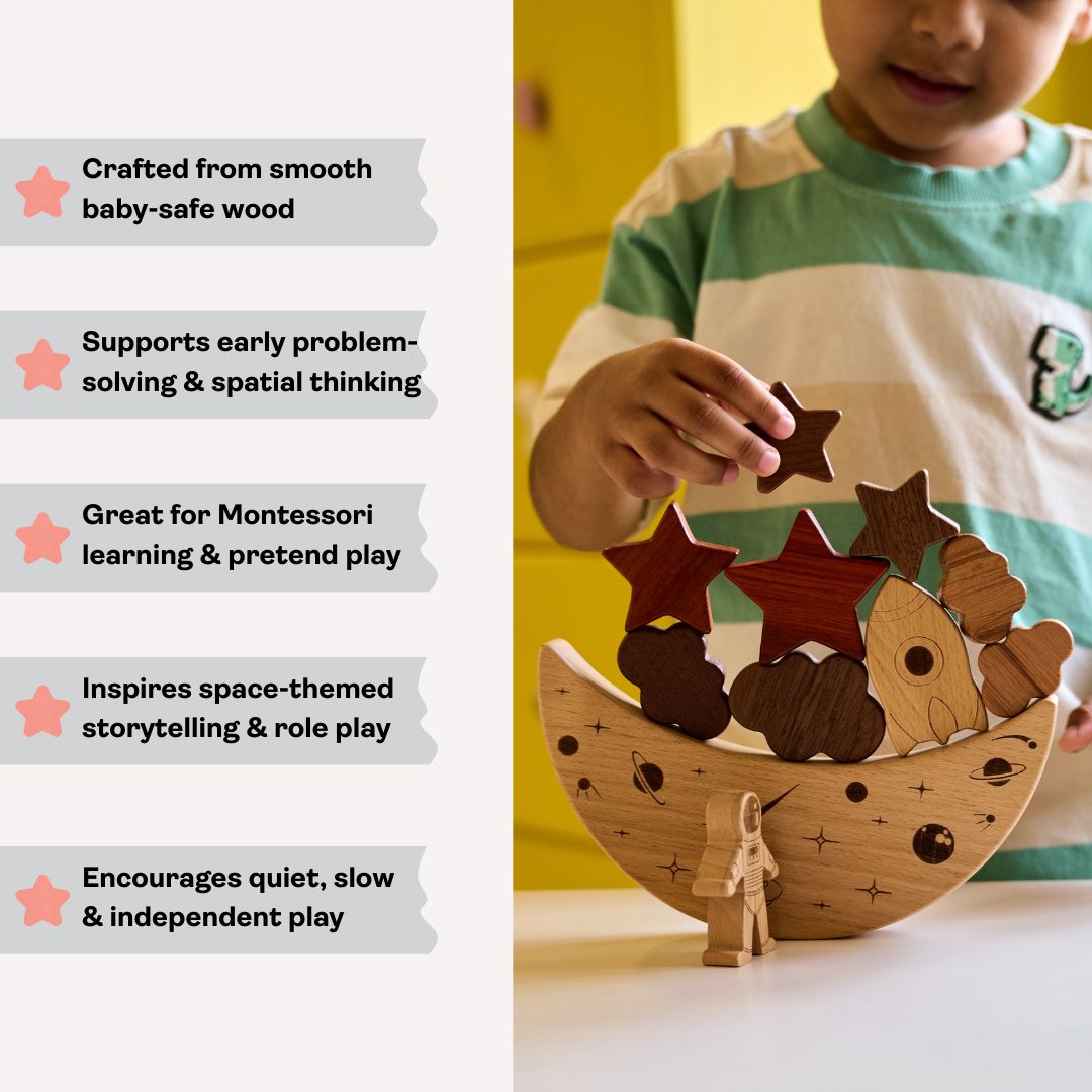 Wooden Space Stacker