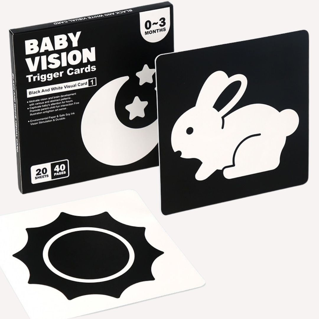 Visual Stimulation Cards 0 - 3 Months