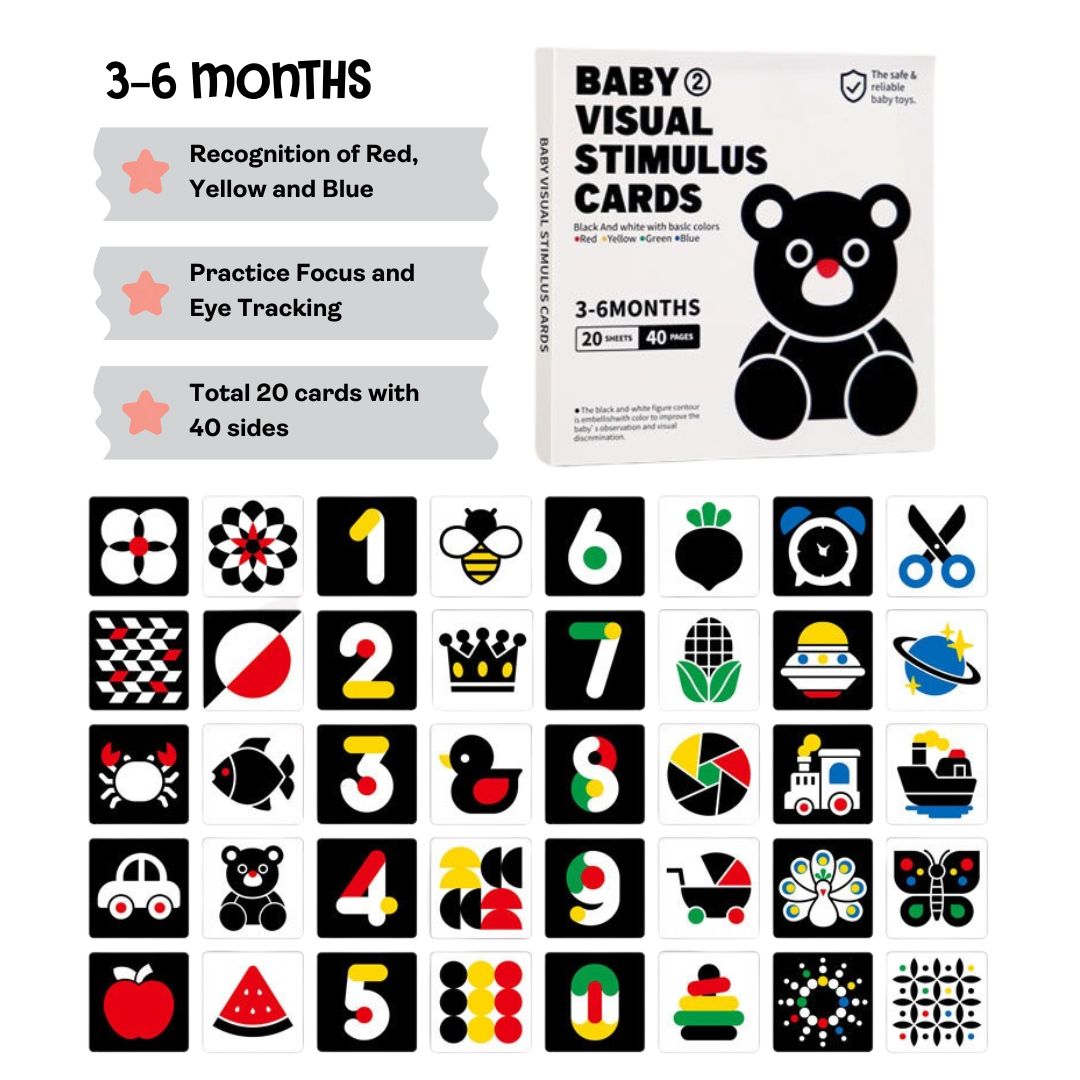 Visual Stimulation Cards (Set of 3 Packs)