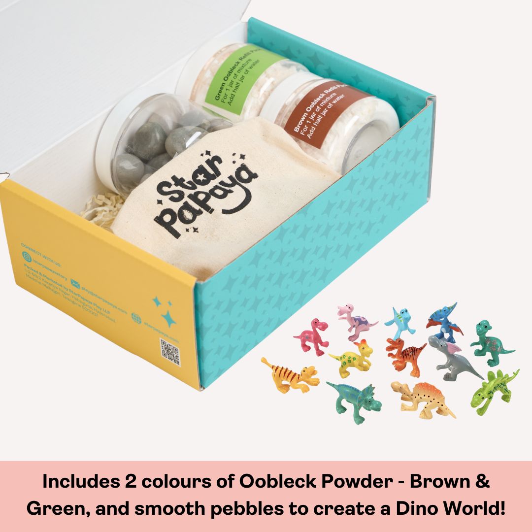 Dinosaurs in Muddy Puddles