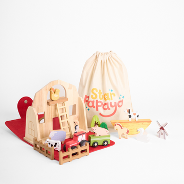 Wooden Farm Set
