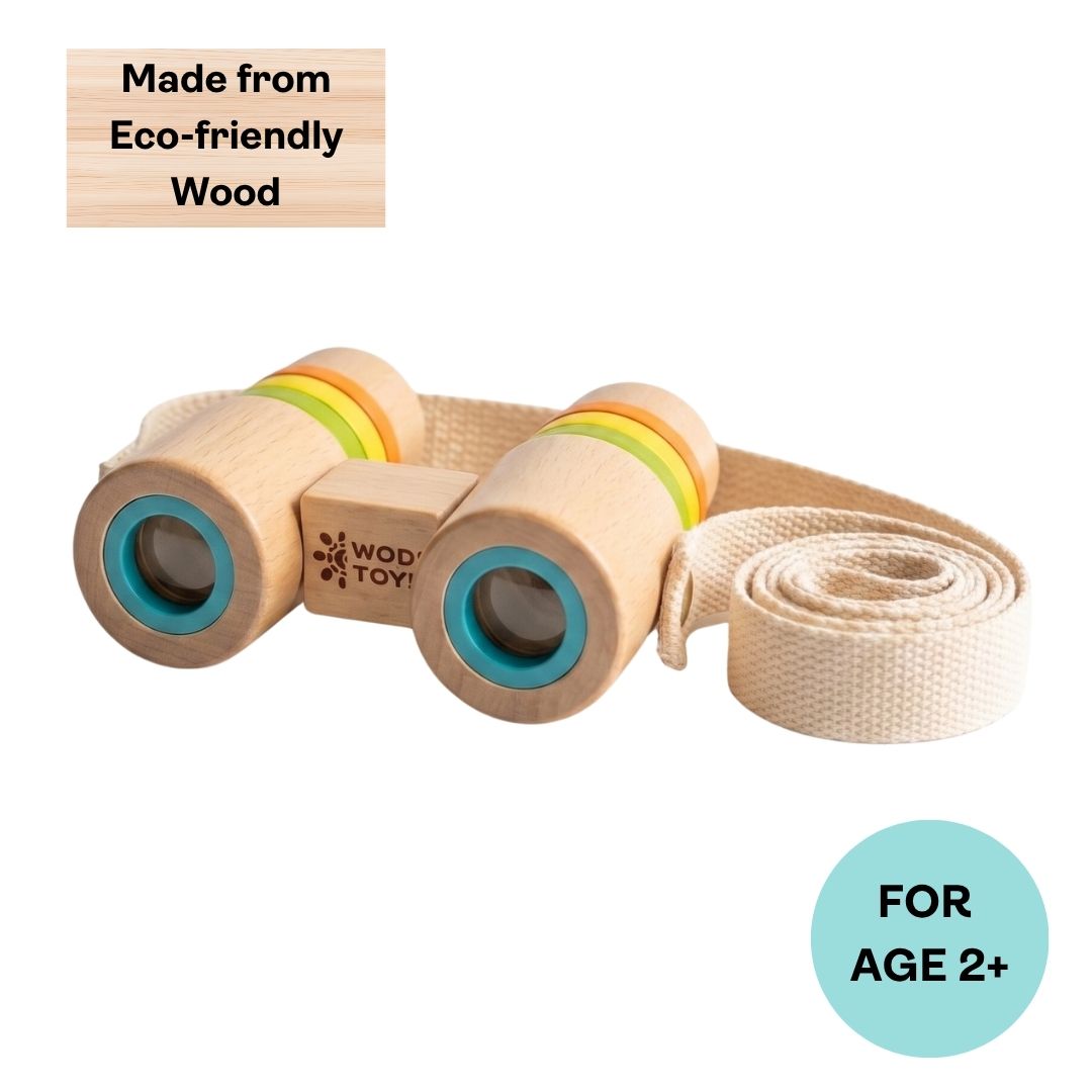 Tiny Explorer Wooden Binoculars