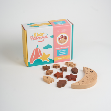 Wooden Space Stacker