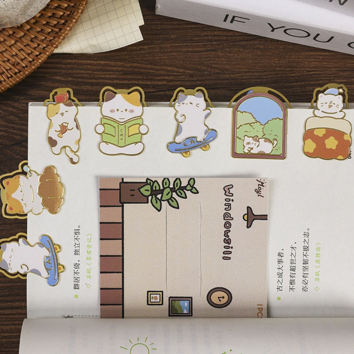 Book Buddy Cat Clips (Assorted Styles)