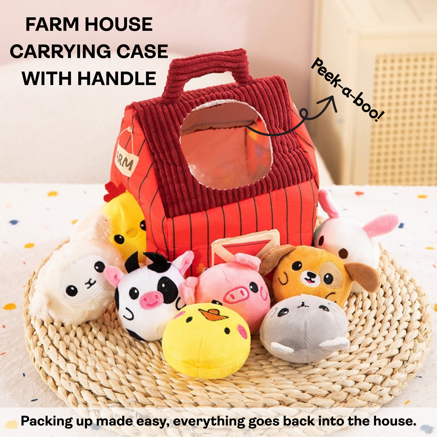 Farmyard Peek-a-Boo House