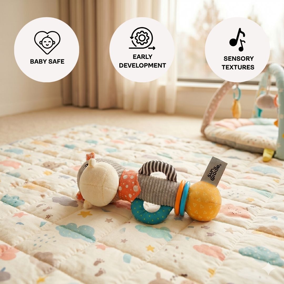 Happy Hippo Rattle
