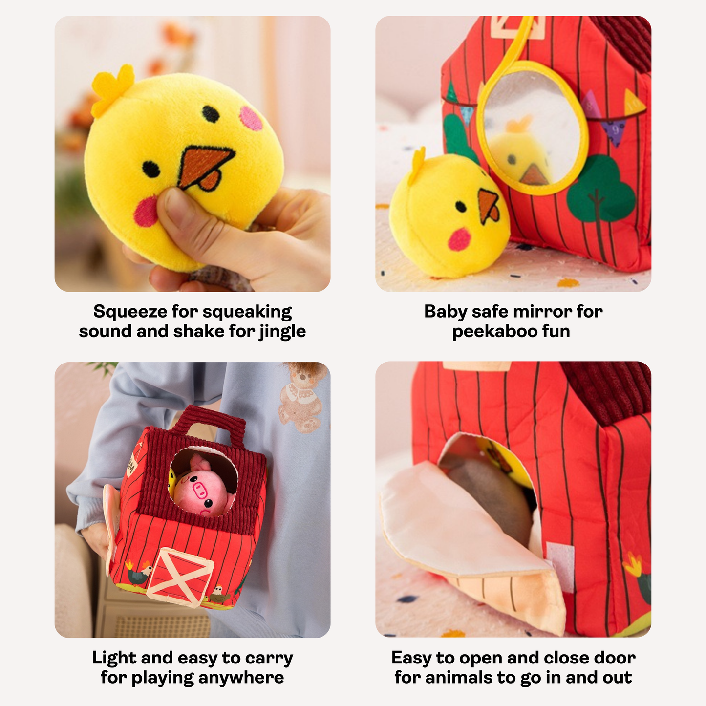 Farmyard Peek-a-Boo House