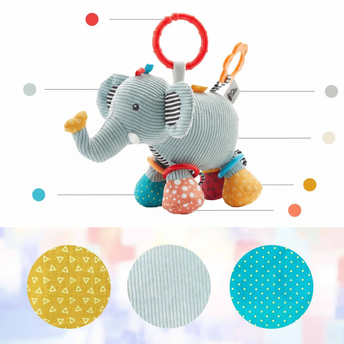 Touch & Tickle Elephant