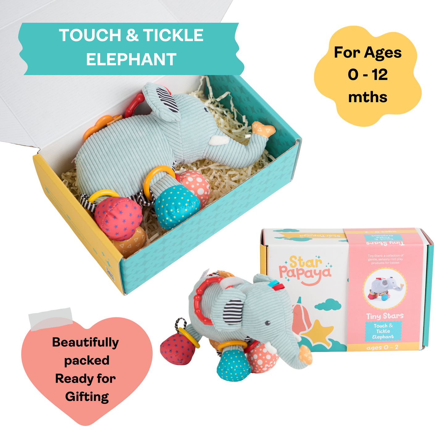 Touch & Tickle Elephant