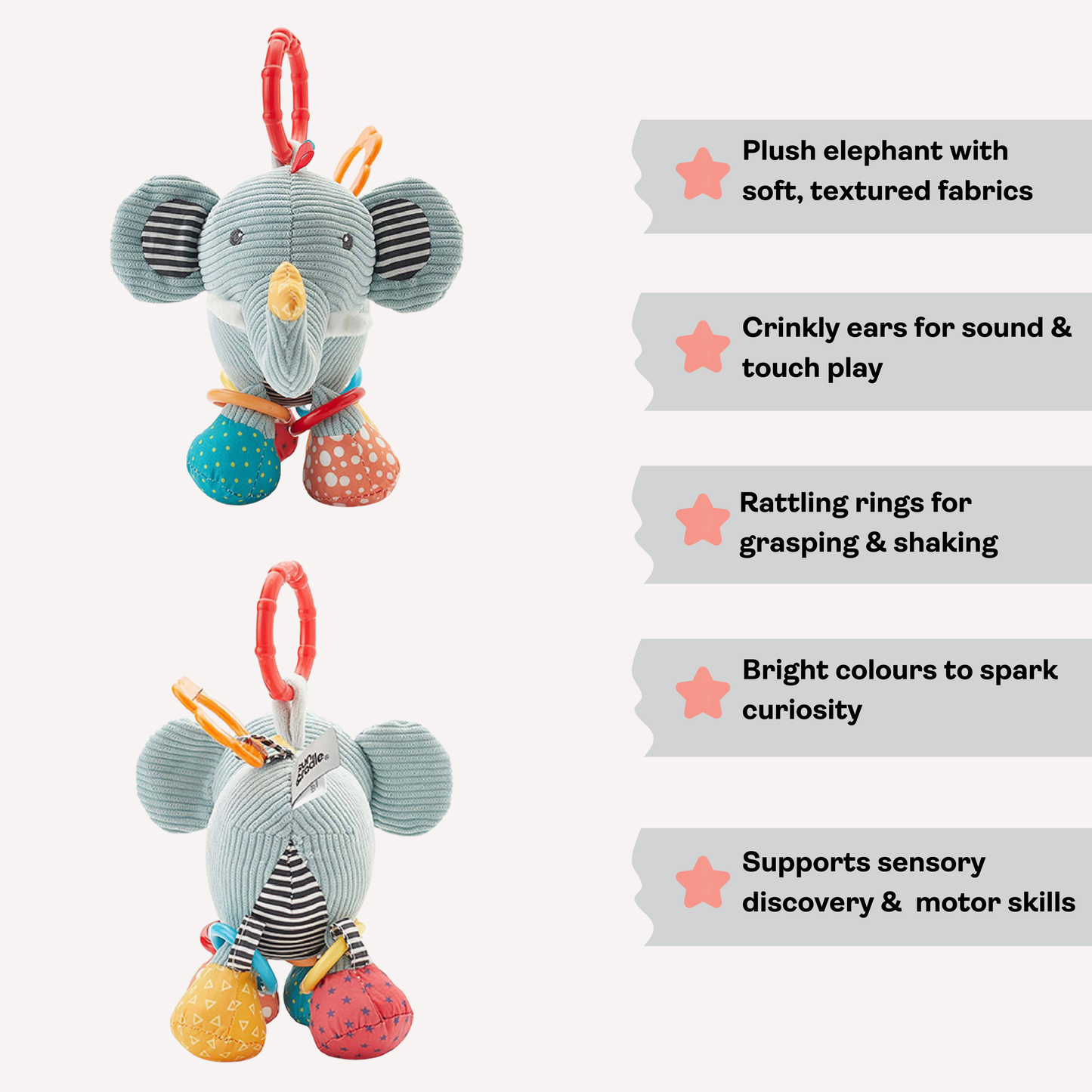 Touch & Tickle Elephant