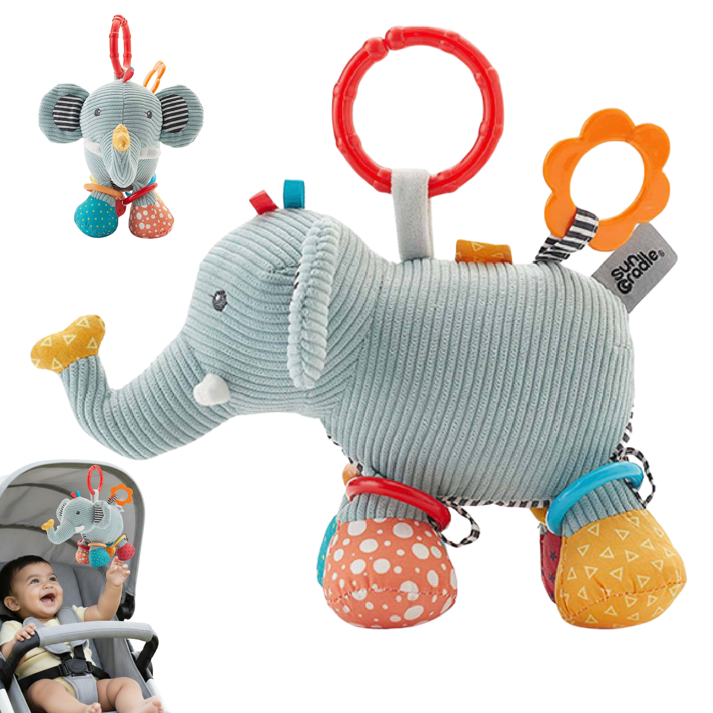 Touch & Tickle Elephant