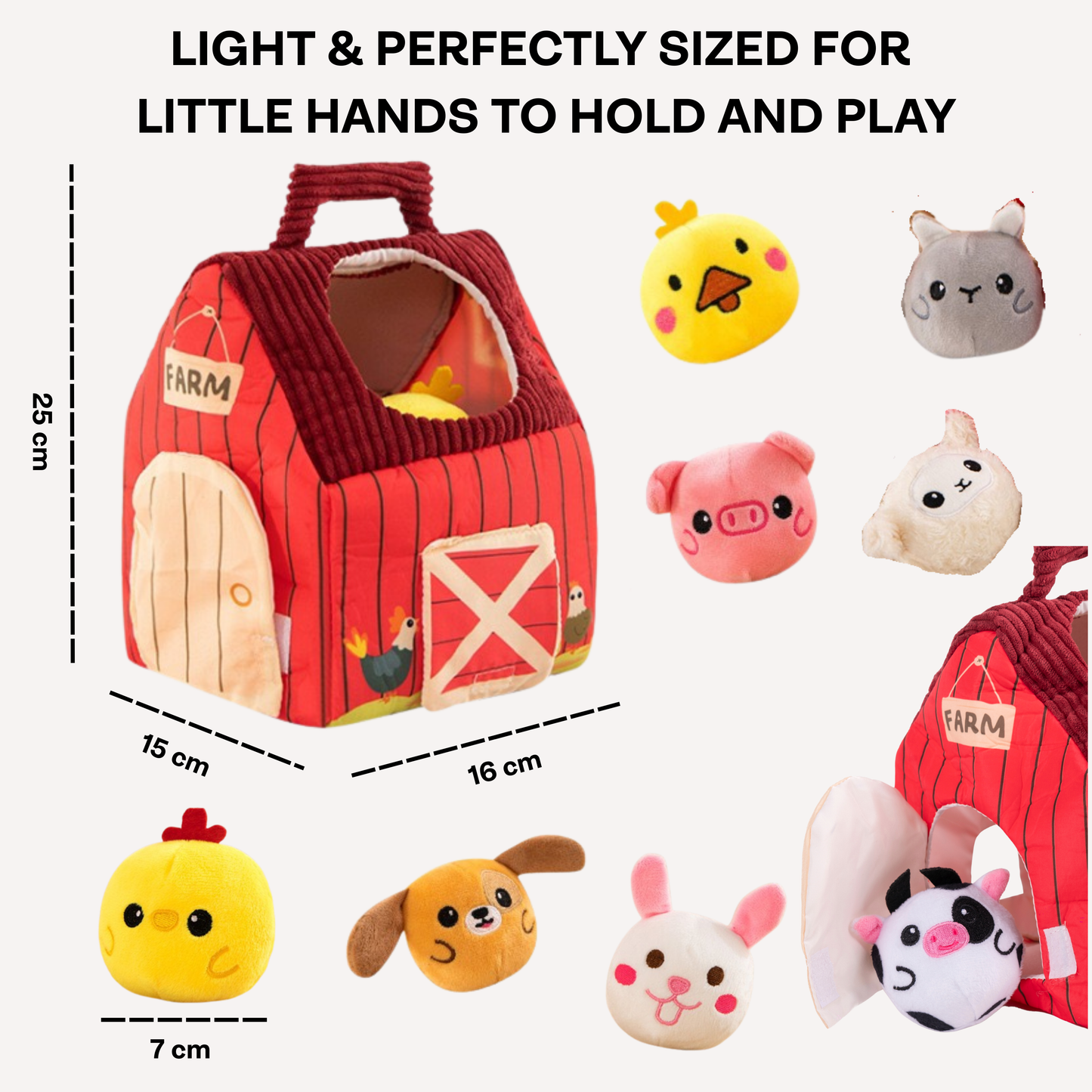 Farmyard Peek-a-Boo House