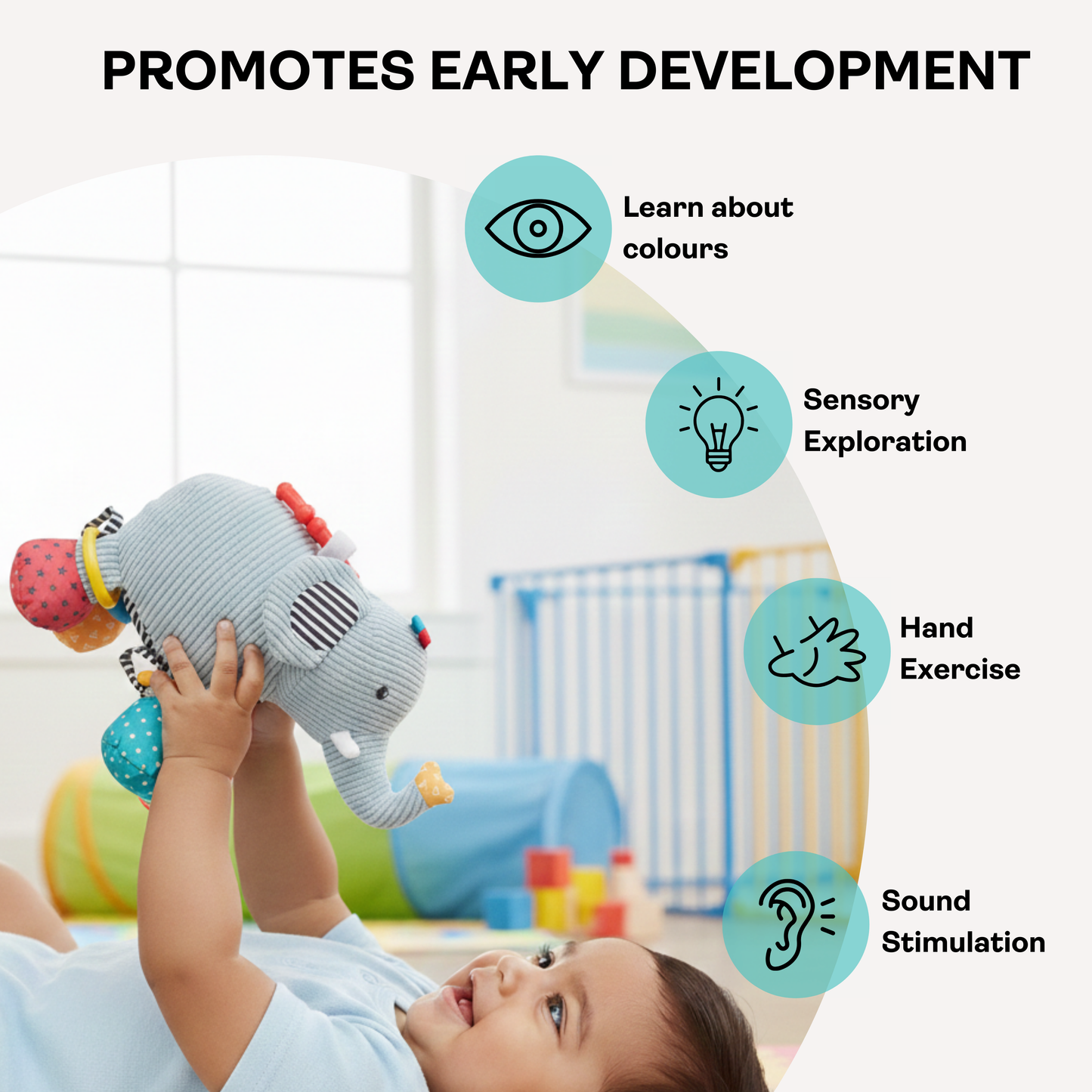 Touch & Tickle Elephant