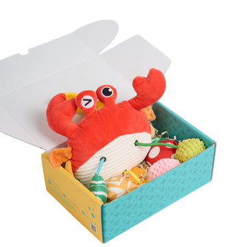 Busy Claws Crab - Plush Sensory Toy