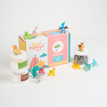 Dinosaurs in Muddy Puddles