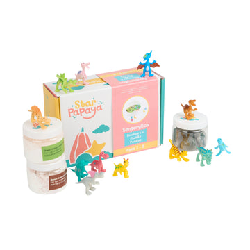 Dinosaurs in Muddy Puddles